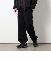 ダンボールニットタックワイドパンツ