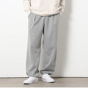 ダンボールニットタックワイドパンツ