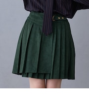 ラッププリーツスカート