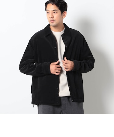 ストレッチコールシャツブルゾン