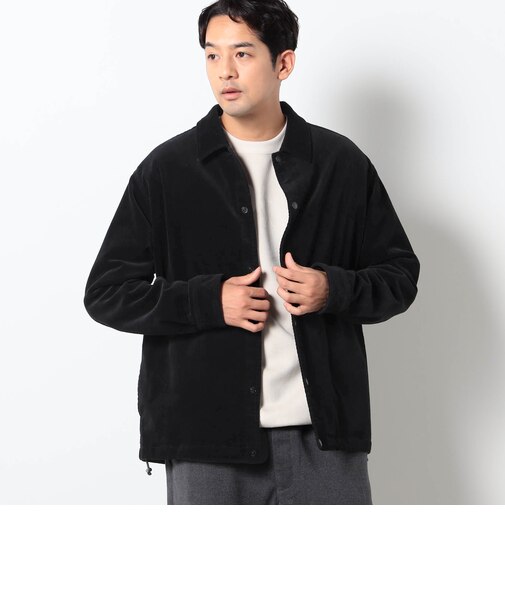 ストレッチコールシャツブルゾン