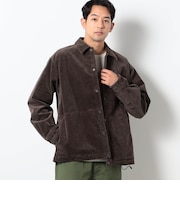 ストレッチコールシャツブルゾン