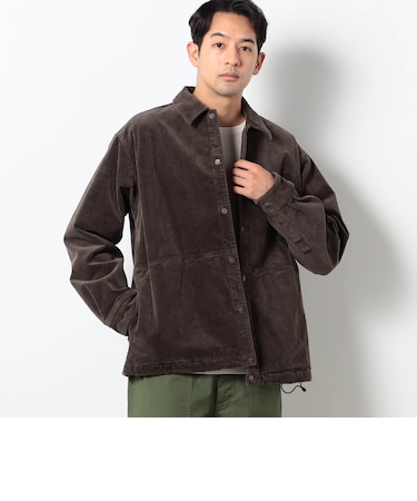 ストレッチコールシャツブルゾン