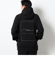 NANGA別注バックプリントフーディ