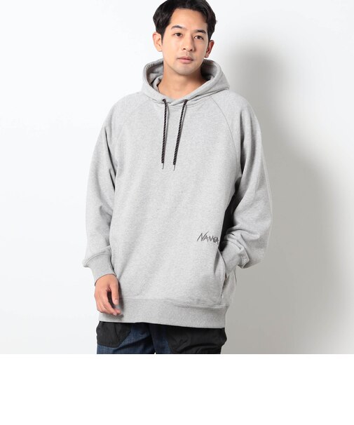 NANGA別注バックプリントフーディ