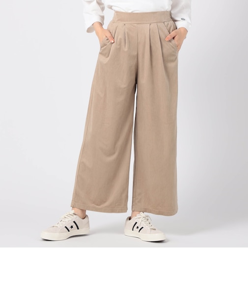 コール２タックワイドパンツ