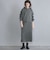 大人かわいい フーディー×ロングスカート セットアップ