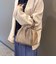 フェイクファーボストンバッグ