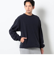 コーデュロイ調裏シャギープルオーバー