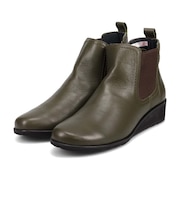 【抗菌加工】ミッシー デ ミッシー missy des missy しっとり＆ソフトなさわり心地が特徴の牛革を使用した ショート丈 サイドゴアブーツ  MMD4631A