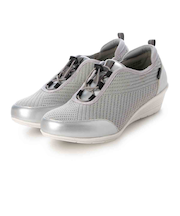 エル スポーツ ELLESPORT ニット編みウェッジレースアップシューズ  ESP14706