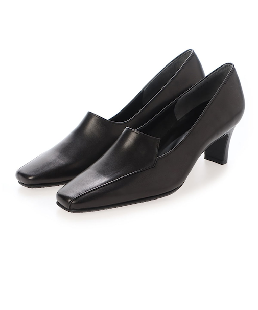 ミッシー デ ミッシー missy des missy サイドのカッティングが綺麗なスクエアトゥパンプス MMD4506