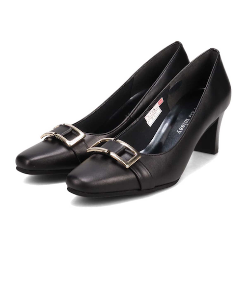ミッシー デ ミッシー missy des missy バックルデザインのきれい目パンプス　MMD5155