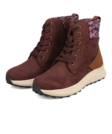 エル スポーツ ELLESPORT 撥水スエード調　レースアップブーツ  ESP12585