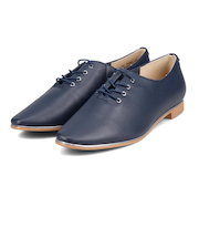 テーン tehen レースアップ ベーシックフラットパンプス　TN1801