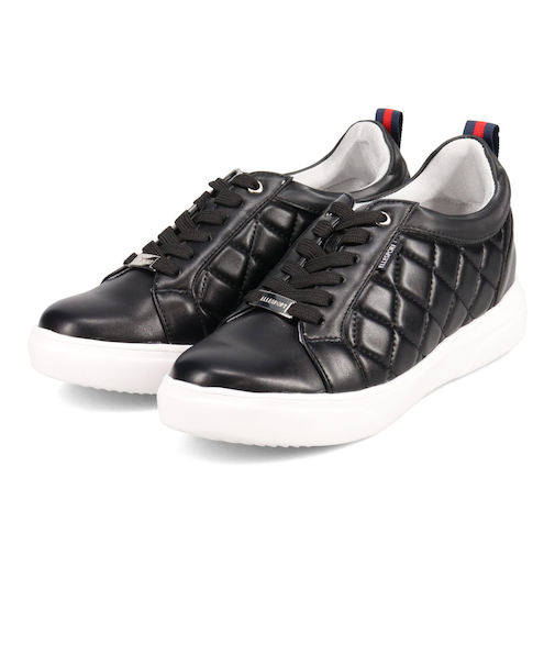 エル スポーツ ELLESPORT インヒールレースアップスニーカー ESP12566A