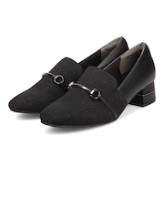 テーン tehen  伸縮性のあるニット使いでストレスフリーな甲深パンプス  TN1787