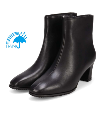 【撥水仕様】モデロ MODELLO 5.5cmヒール エレガンスショートブーツ  DML5502