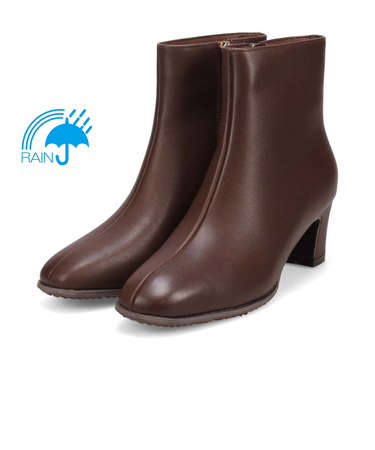 【撥水仕様】モデロ MODELLO 5.5cmヒール エレガンスショートブーツ  DML5502