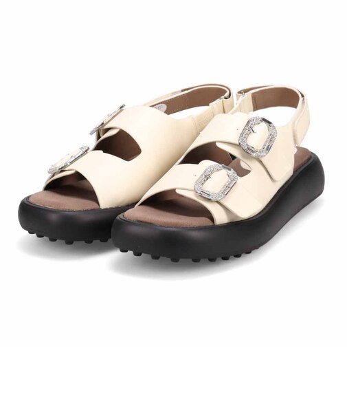 HIROKO KOSHINO FEMME バックル付きサンダル　HRL5011