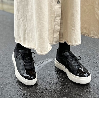 【GORE-TEX】マドラスウォーク madras Walk　厚底レザーレースアップスニーカー  MWL1025