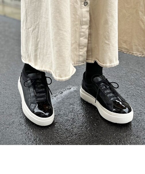 【GORE-TEX】マドラスウォーク madras Walk　厚底レザーレースアップスニーカー  MWL1025