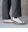 ランバンオンブルー LANVIN en Bleu  レースアップコンビネーションレザースニーカー　86553