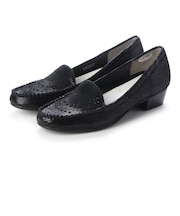 モデロ MODELLO カジュアルから通勤履きで活躍♪ レーザーカットモカシンパンプス DML5025