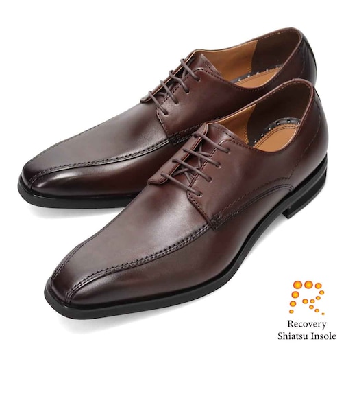 モデロ MODELLO 「Recovery Shiatsu Insole」搭載で指圧効果により血行をよくする。スワールモカビジネスシューズ  DM1510AR