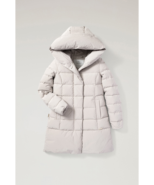 ウールリッチ　PRESCOTT PARKAフーデッド スプリングコート XL相当 WOOLRICH ダウンコート ダウンジャケット PUFFY PRESCOTT PARKA