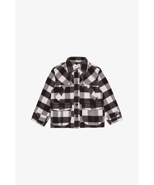 ウール チェック クルーザー ジャケット/WOOL CHECK CRUISER JACKET