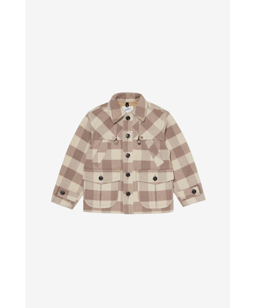 ウール チェック クルーザー ジャケット/WOOL CHECK CRUISER JACKET