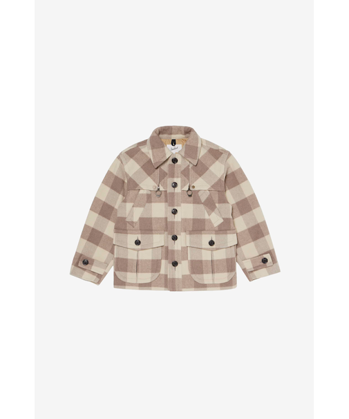 ウール チェック クルーザー ジャケット/WOOL CHECK CRUISER JACKET