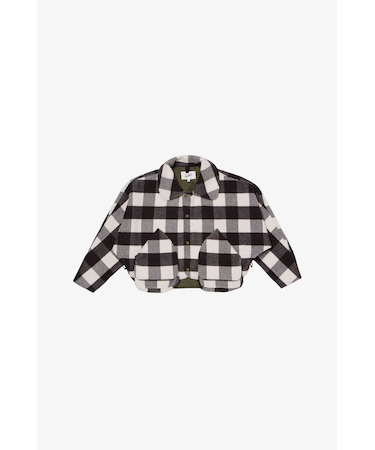 ウール チェック ハンティング ジャケット/WOOL CHECK HUNTING JACKET