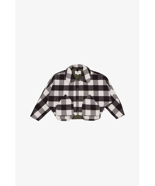 ウール チェック ハンティング ジャケット/WOOL CHECK HUNTING JACKET
