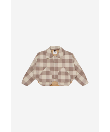ウール チェック ハンティング ジャケット/WOOL CHECK HUNTING JACKET