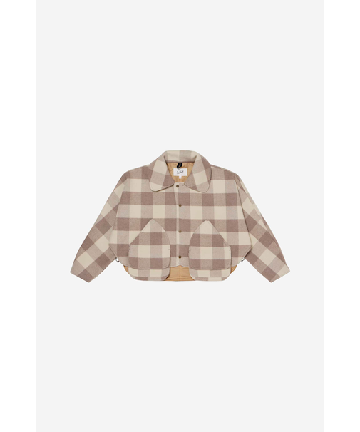 ウール チェック ハンティング ジャケット/WOOL CHECK HUNTING JACKET