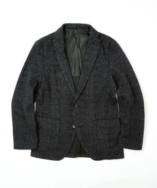 ウールデニムシャンブレー ダブルブレステッド4Bジャケット｜トゥモロ
