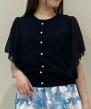 シフォンスリーブニットＰＯ