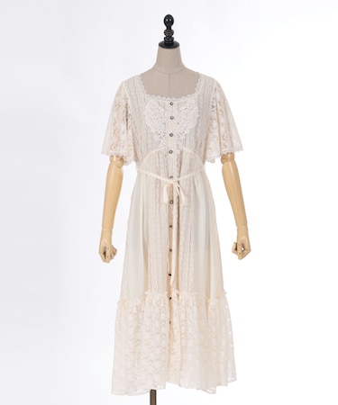 レース×シフォンドレス風OP