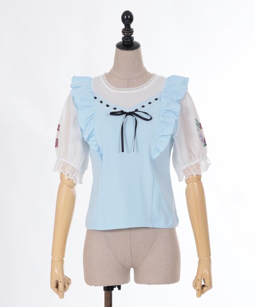 きらめく花園刺繍カットPO