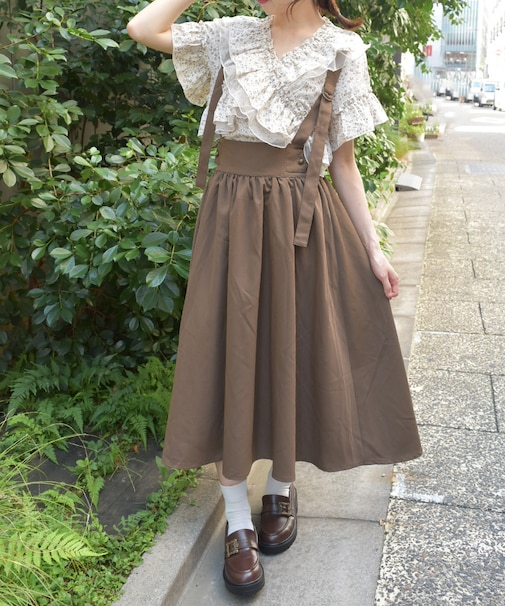 サス付フレアスカート
