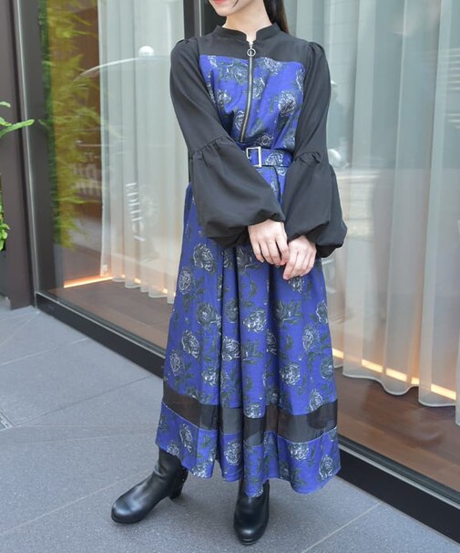 バルーンスリーブフラワーOP