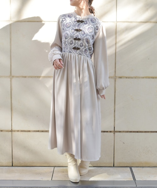 新品】アンテーク風 チェストエレガント 薔薇モチーフ