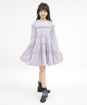 天体星空箔プリントワンピース