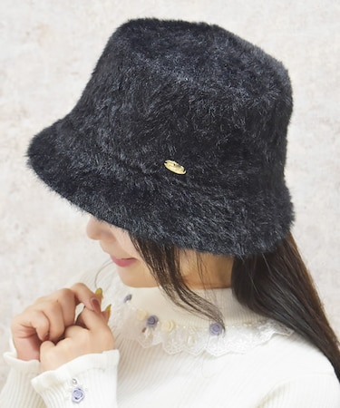 プレート付シャギーバケハ