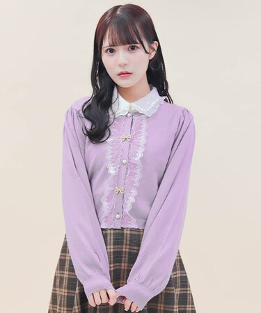 レース×リボンニットCD