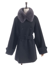 ティペット付ミドルトレンチ