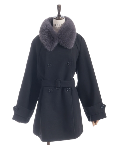 ティペット付ミドルトレンチ