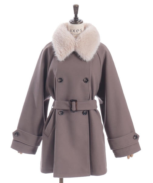 ティペット付ミドルトレンチ